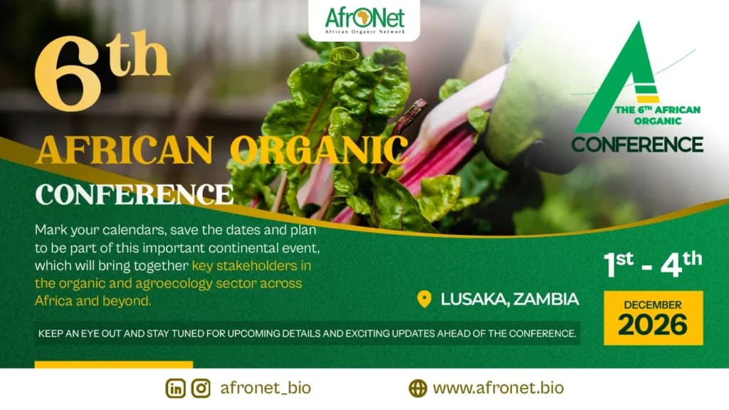 6TH AFRICAN ORGANIC CONFERENCE (6TH AOC)